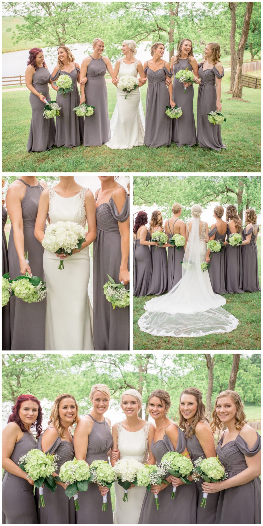Bride & Bridesmaids wedding portraits Four Winds at North Mountain near Harrisonburg in the Shenandoah Valley Bride & bridesmaid wedding portraits Four Winds at North Mountain near Harrisonburg in the Shenandoah Valley